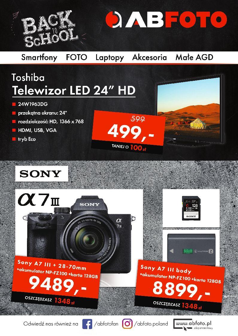 Gazetka promocyjna AB FOTO str. 1