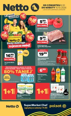 Netto gazetka - od 08/10/2026 do 10/10/2026